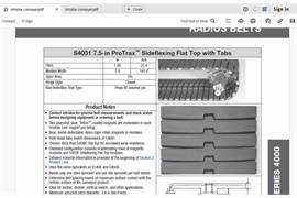 Intralox S4031 7.5-in ProTrax™