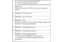 Omicron CPC 100 Transformer test system