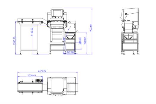 Anritsu KXS7522AWCLE BULK X-RAY SYSTEM x-ray system