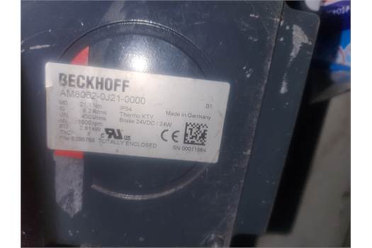 BECKOFF AM8062-0J21-0000 SERVO MOTOR