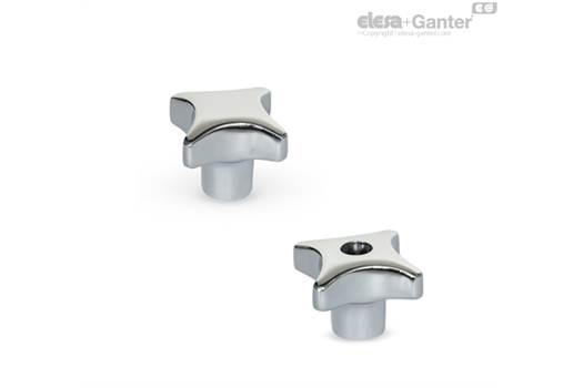 Elesa Ganter GN 6335-A4-50-M10-D-PL Stainless Steel-Hand