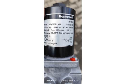 Honeywell VAS 125R/NW 220-240 
	Ac50/60Hz