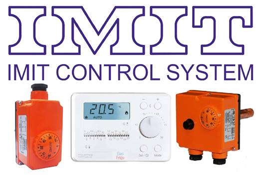 IMIT TC21750, Art N 542470 (Brand: Imit, color: orange) OEM - alternative GTT / 7RG (Brand: Afriso, color: grey) thermostat