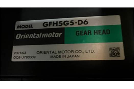 Oriental Motor GFH5G5-D6 