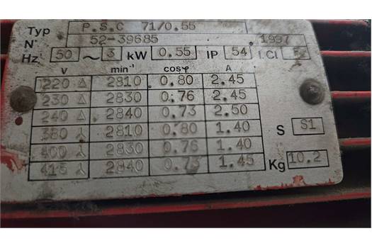 Salmson (Wilo) LRL  203 – 10/0,55/B pump