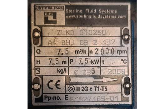 Sterling Fluid Systems ZLKD 040250 