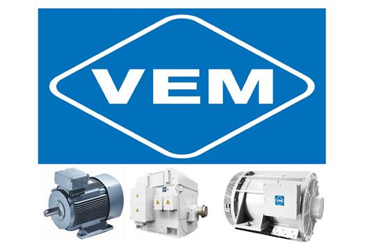 Vem Motors IE2-WE1R 180 L 4 22kW, 440V, 4-polig 