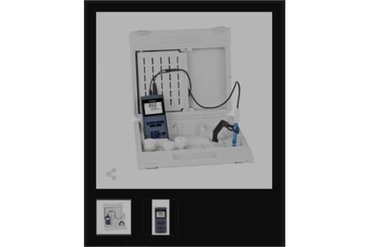 WTW 3110 portable ph meter set with 2 sentix 41 epoxy electrode 